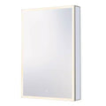 Fine Fixtures Frameless Mirrored Medicine Cabinet with LED Lighting