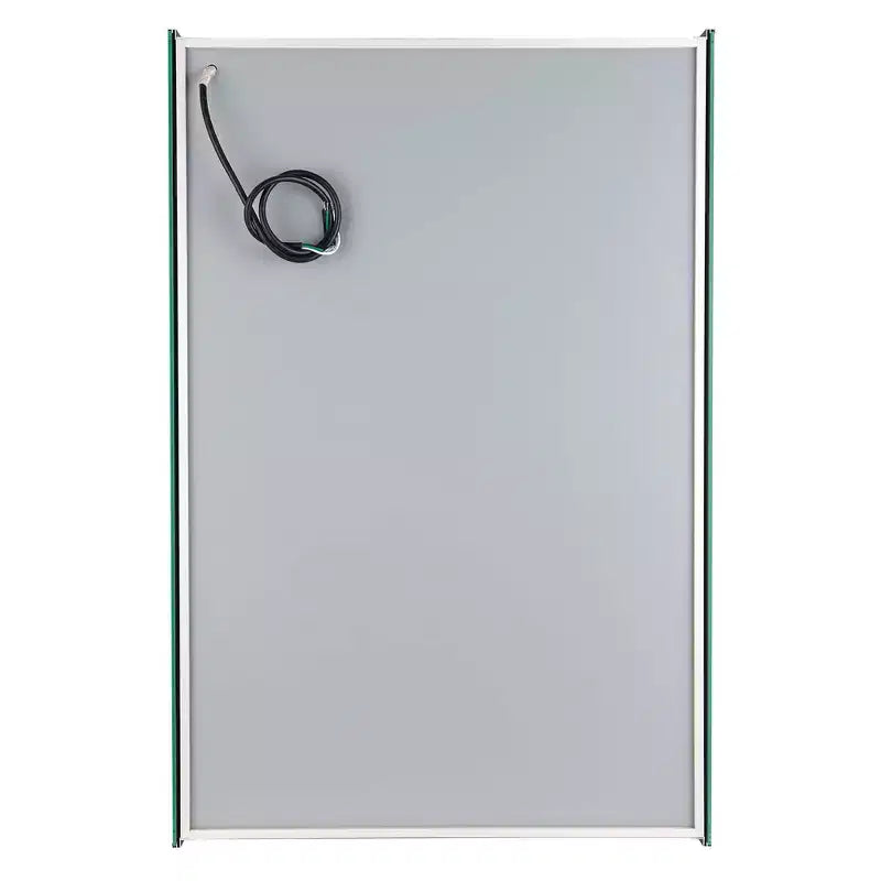 Armoire à pharmacie miroir sans cadre avec éclairage LED