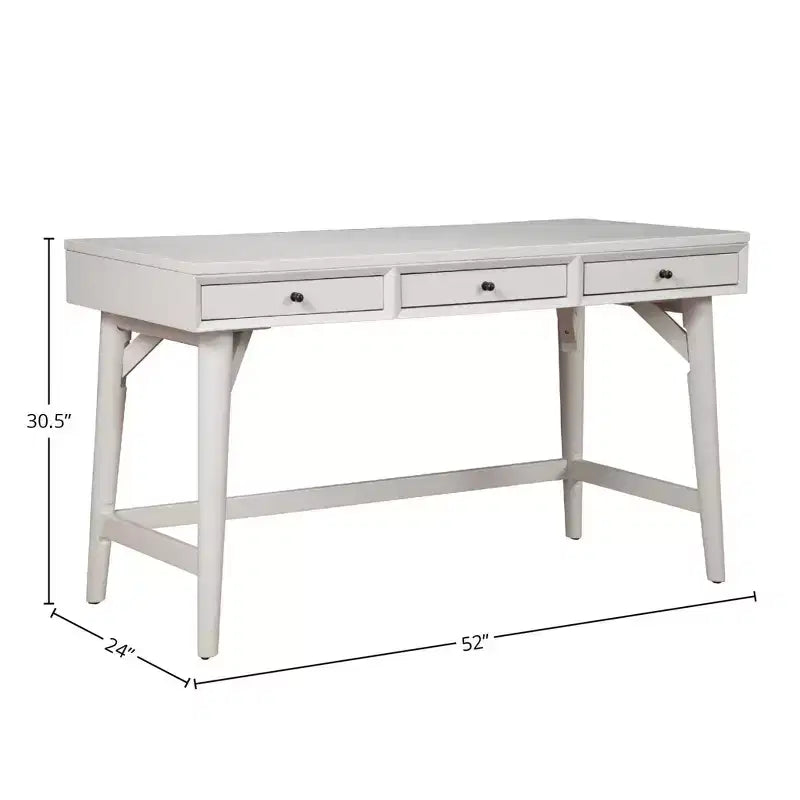 Grand bureau Flynn, blanc