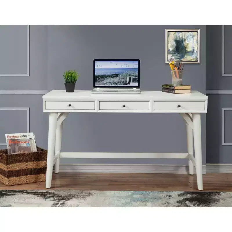 Grand bureau Flynn, blanc