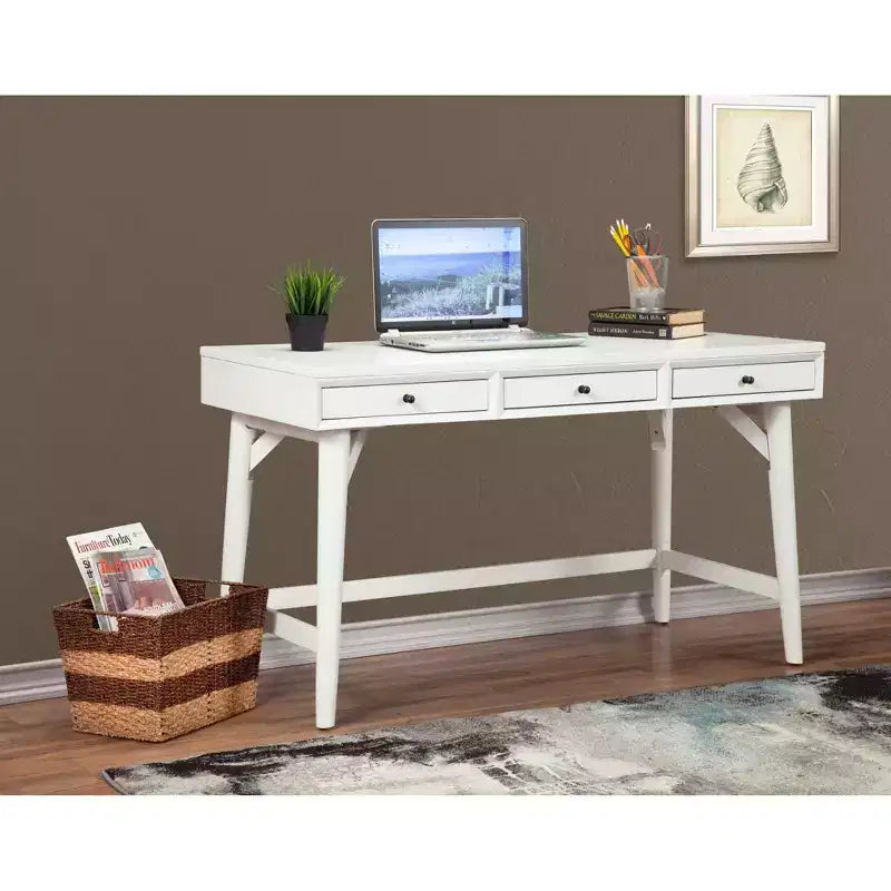 Grand bureau Flynn, blanc