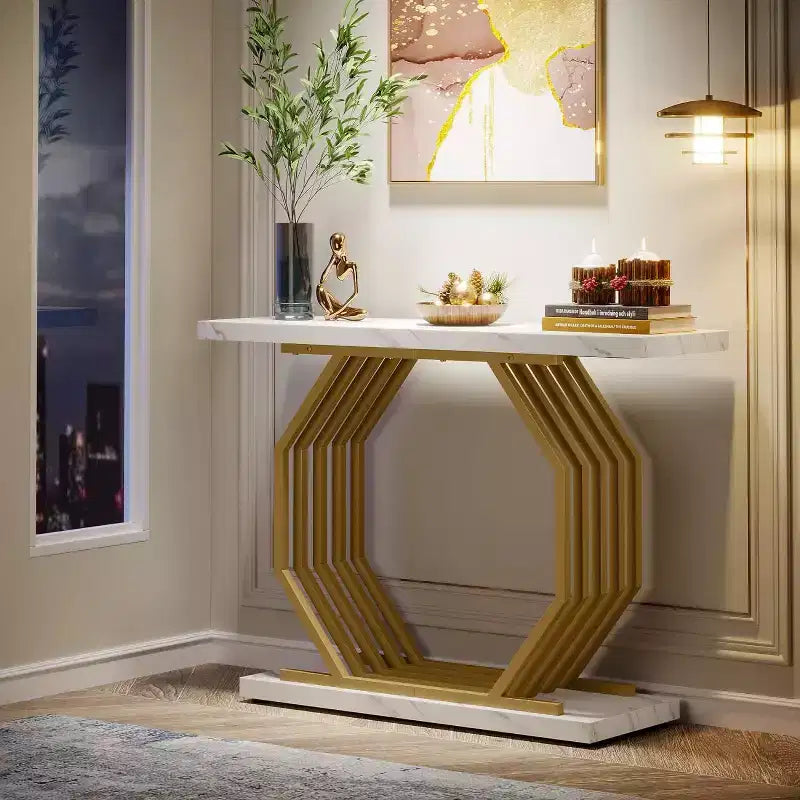 39,37 Table console étroite d'entrée